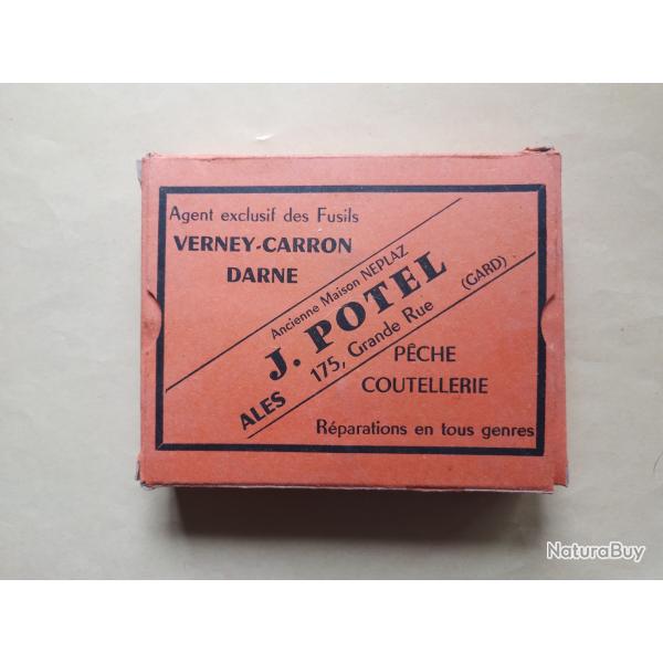 vielle boite cartouche cal 12 ARX de chez J.POTEL   ALES POUR COLLECTION