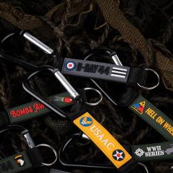Mousqueton porte-cl&eacute;s DDay RAF