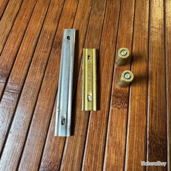 LAMES  CHARGEUR MAUSER C96 7,63 mm ET CLIP MAUSER K98 WW2