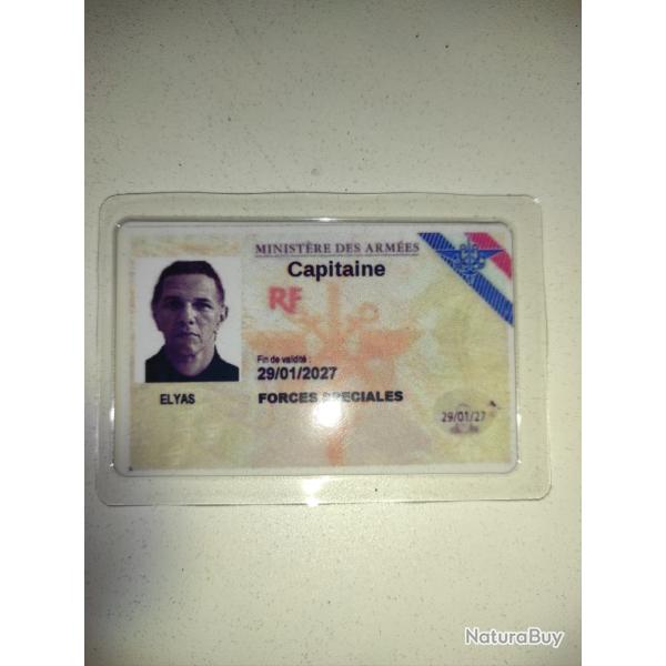 Carte militaire du film forces sp�ciales