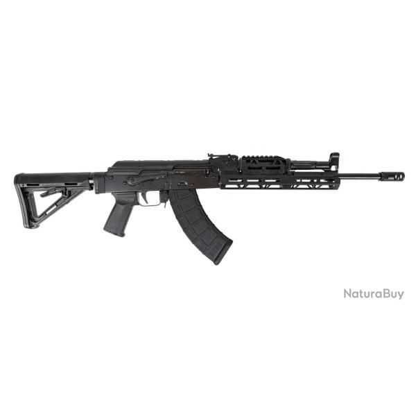 Carabine PSA AK-47 GF3-E with JL Billet Long Rail, M4 Stock, and ALG Trigger