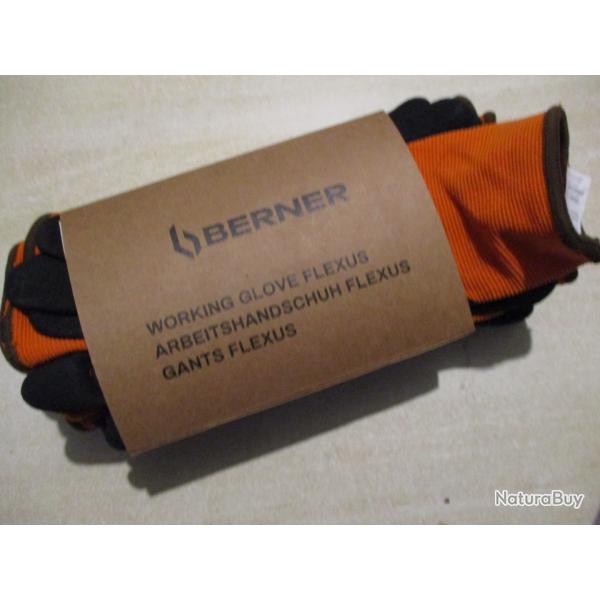 gants de travail berner taille 9 neuf