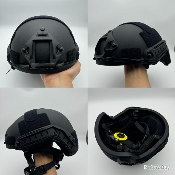 Casque balistique noir