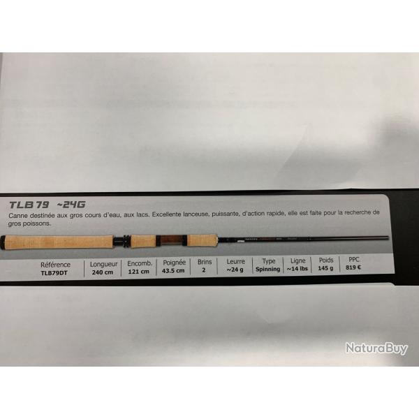 CANNE SMITH TROUTIN'SPIN LAG LESS BORON TLB79~24grs