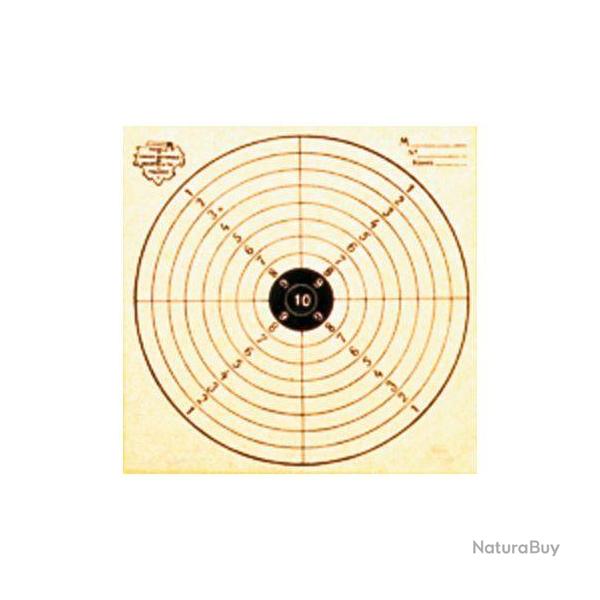 Cible 15x15 noire x100