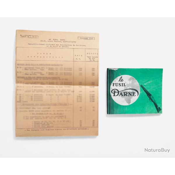 Notice Fusil DARNE + Tarif