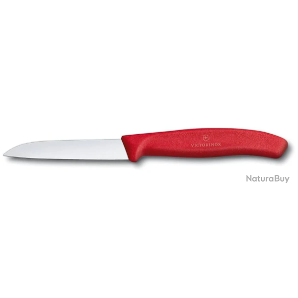 Victorinox 6.7401 Couteau d'office SwissClassic, 8 cm, rouge