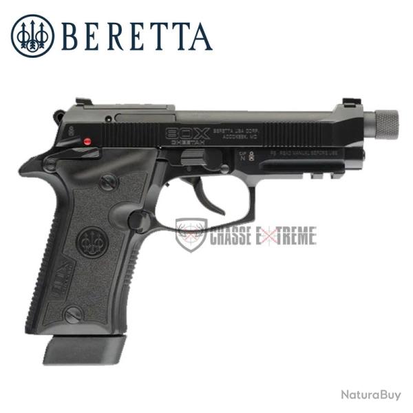 Pistolet BERETTA 80X Cheetah Tactical Cal 9mm court Noir