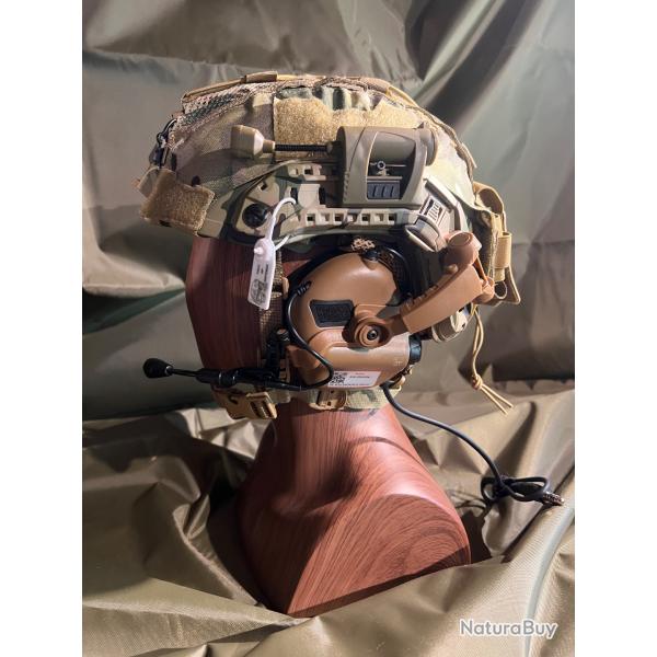 Casque Balistique Pack ALFA PE Multicam