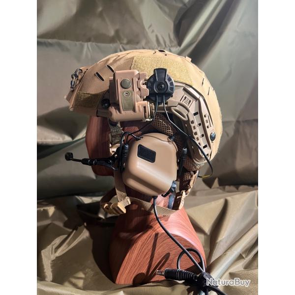 Casque Balistique Pack ALFA PE Coyote