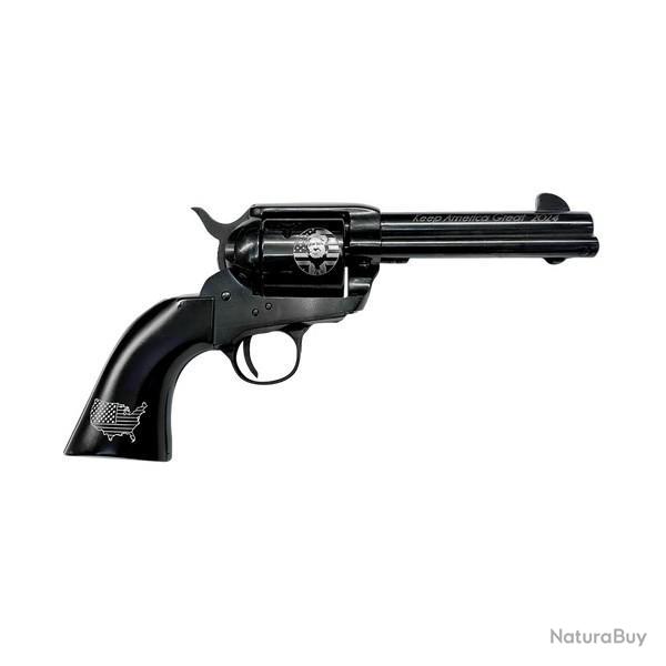 REVOLVER Pietta 1873 357 MAG canon 3"3/4 edition limit�e Trump 47�me pr�sident des Etats Unis BRONZE