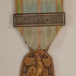M&eacute;daille comm&eacute;morative guerre 39/45 Lib&eacute;ration WW2