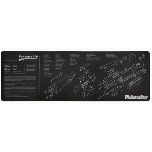 Tapis de nettoyage didactique FUSIL 0 POMPE REM 870