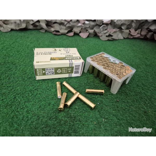 Cartouches 9mm Flobert Fiocchi