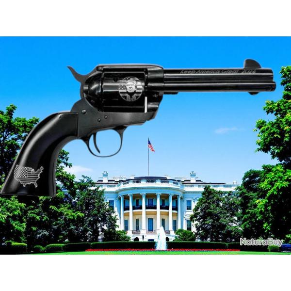 REVOLVER 1873 357 MAG DONALD TRUMP JASPE