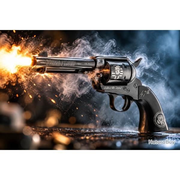 REVOLVER 1873 357 MAG DONALD TRUMP JASPE