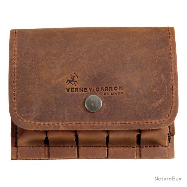 PROMOTION ! Pochette de ceinture cartouches Cuir marron