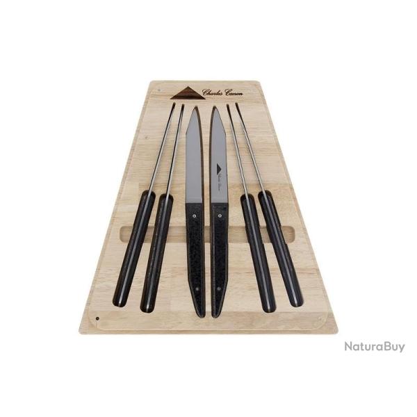 COFF.6 TABLE CHARLES CANON CHARBON POLI