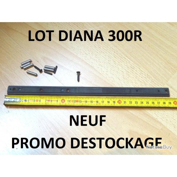 LOT reglette embase acier lunette DIANA 300R longueur 292mm  12.00 E!!- VENDU PAR JEPERCUTE (HUB12)
