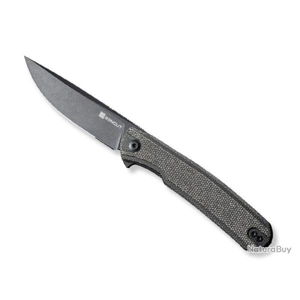 COUTEAU SENCUT SCITUS MICARTA VERT BLACKWASH