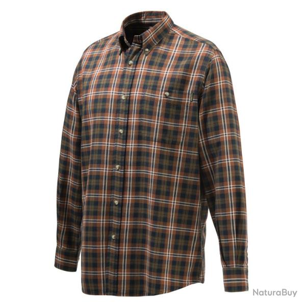 Chemise Beretta wood flannel button down