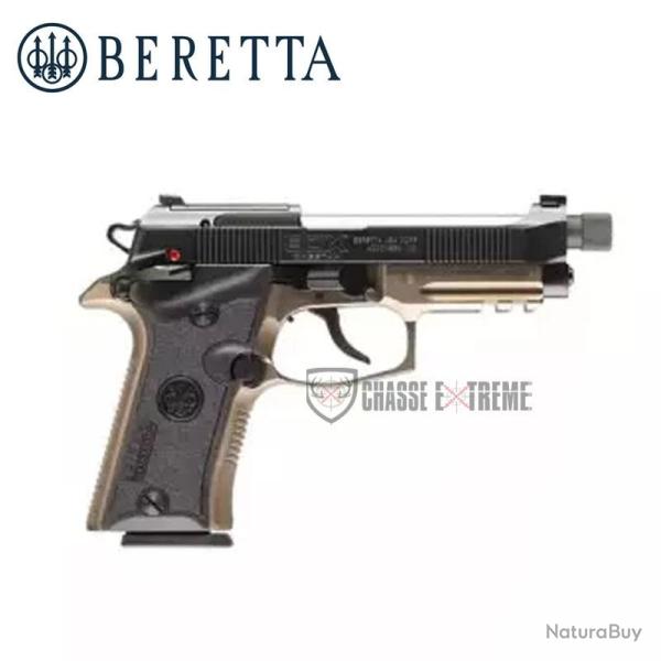Pistolet BERETTA 80X Cheetah Tactical Cal 9mm court Fde