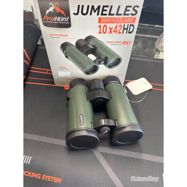 Jumelles pro hunt 10x42