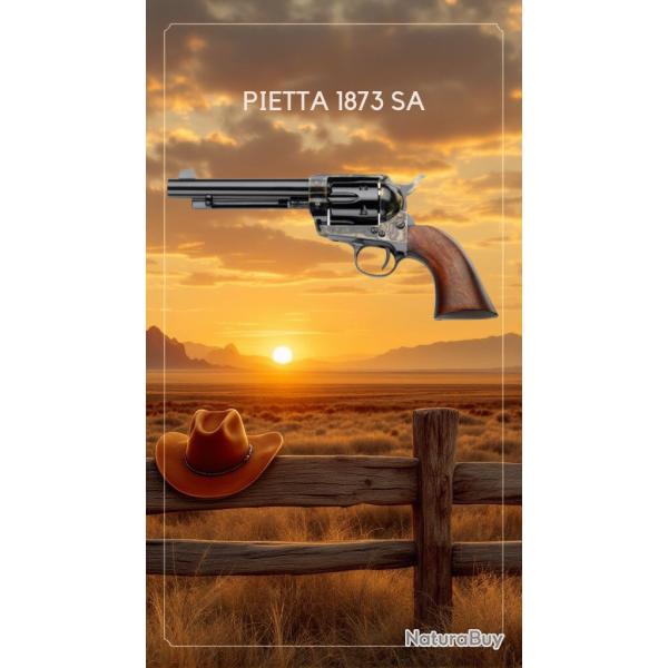 REVOLVER 1873 SA CAL. 357 MAG 5 POUCE 1/2 ACIER BRONZE