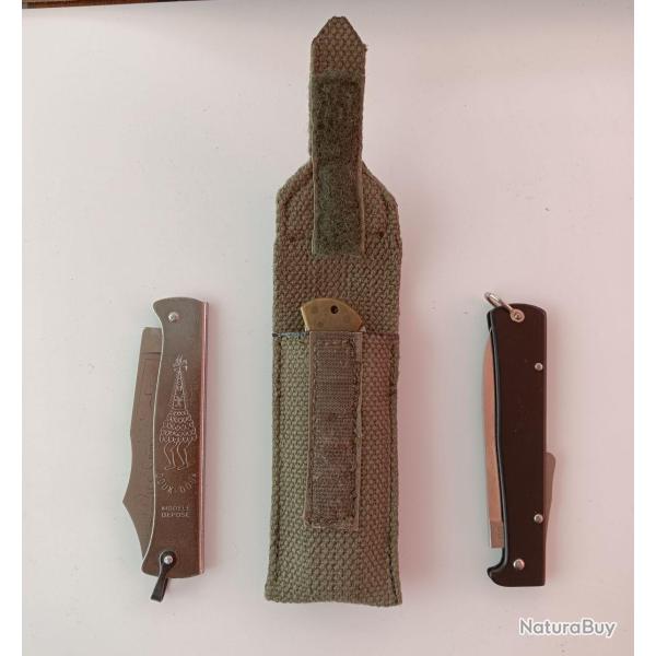 Etuis couteau pour Mercator / douk douk  / Chargeur Walther PP