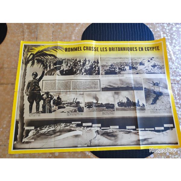 Rommel chasse les britanniques en Egypte 39-45