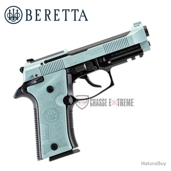 Pistolet BERETTA 80X Cheetah Light Blue Cal 9mm Para
