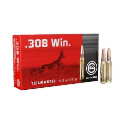 Balles Geco TM Demi-blind&eacute;e - Cal. 308 Win. - 308 Win MAG / Par 1