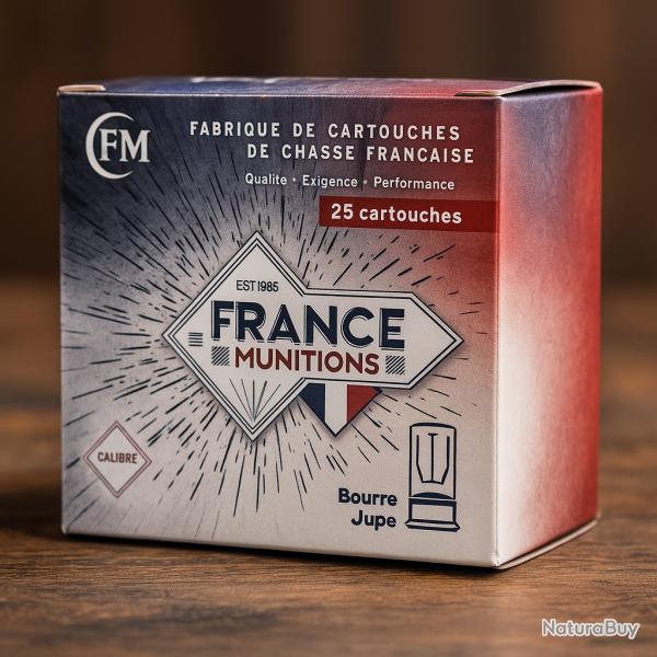 Cartouches Cal.12 France Munition 32g BJ Plomb 6 - Bo�te de 25 - PRIX MINI