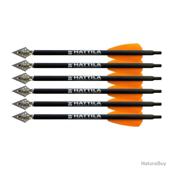 6 fl�ches de chasse pour Ek-Archery Cobra RX ADDER et Cobra R9