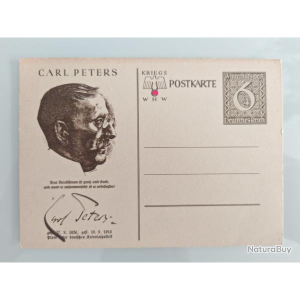 Carte postale allemande #3- Secours d'hiver