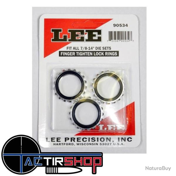 Bagues de verrouillage Lee SPLINE Drive - 3 pi�ces