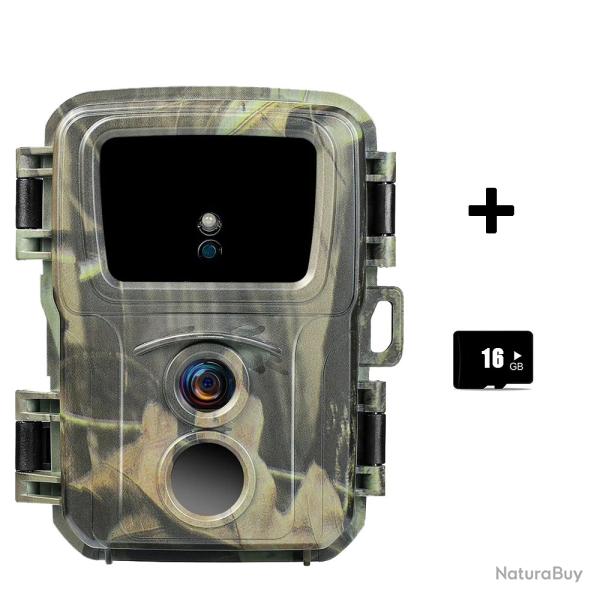 Mini600-16G-*Mini camra de chasse et de suivi des animaux de la fort - LIVRAISON GRATUITE