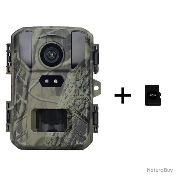 Mini800-32G-*Mini camra de chasse et de suivi des animaux de la fort - LIVRAISON GRATUITE