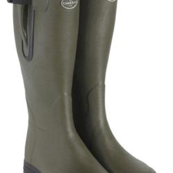 Bottes Vierzon homme doublure jersey vert chameau LE CHAMEAU-51