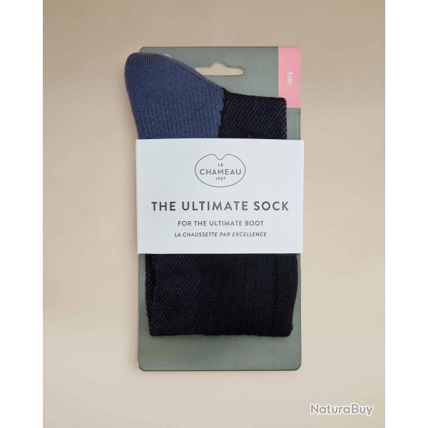 Chaussettes femme Iris noir LE CHAMEAU-S