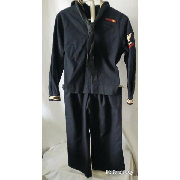 Uniforme WW2 - US324220.b  Tenue US Navy bleue
