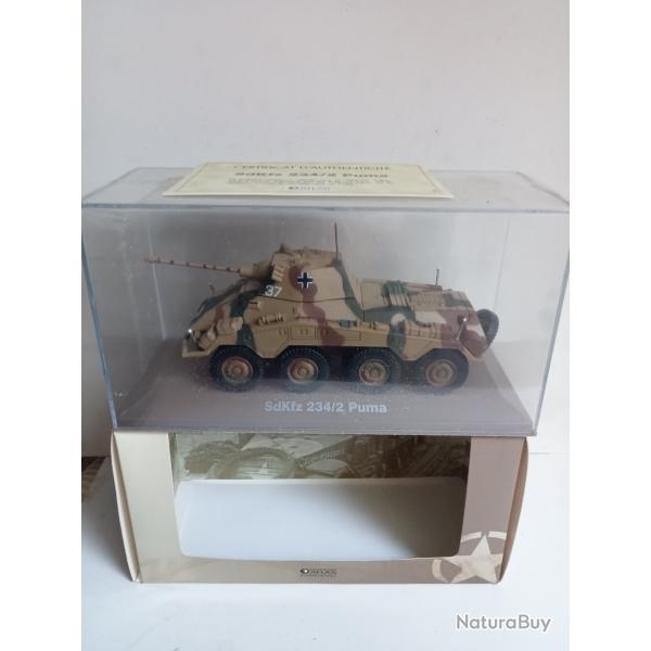 Sdkfz 234/2 puma Atlas neuf avec boite d'origine 1/43