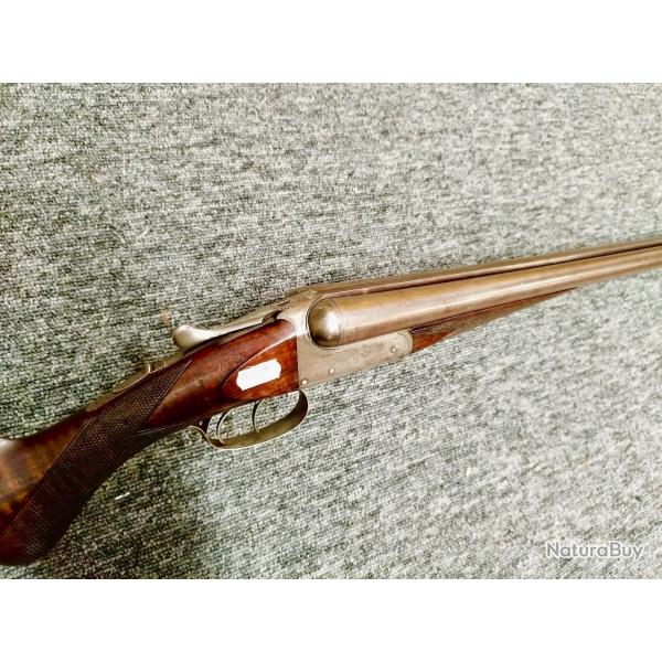 FUSIL DE CHASSE JUXTAPOSE HAMMERLESS SIGNE GRAHAM - LONDRES