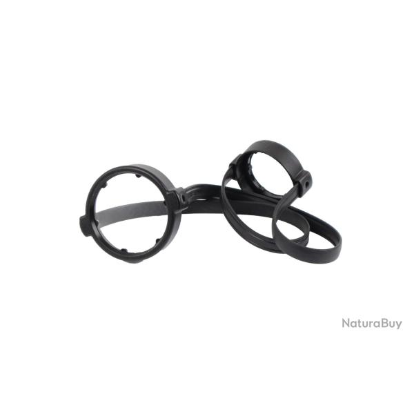 Cache-optiques pour lunette Schmidt & Bender 3-12x50