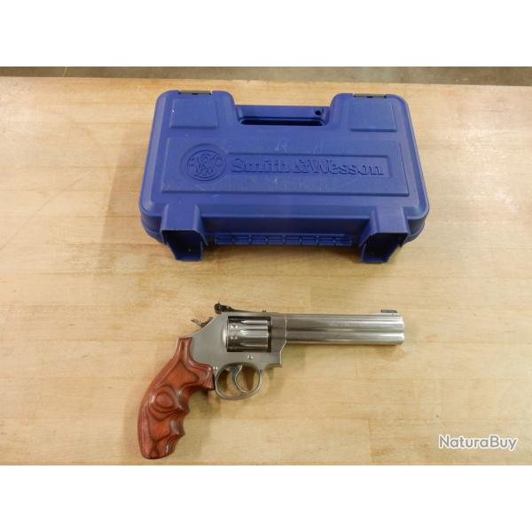 REVOLVER SMITH & WESSON 617 6" CAL 22 LR 10 COUPS OCCASION PARFAIT ETAT