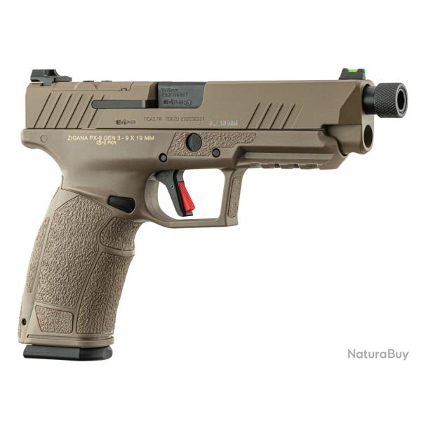 Pistolet TISAS PX-9 TACTICAL calibre 9x19 mm FDE Filet�