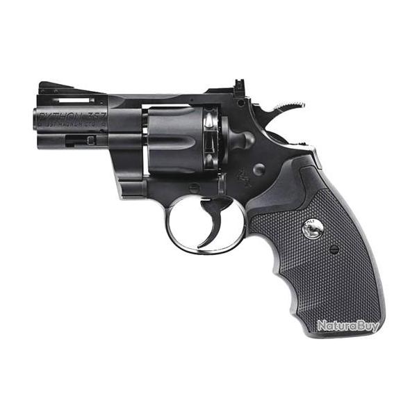 Revolver CO2 Python canon 2.5" bronz� cal.4.5mm 10 cps SA/DA