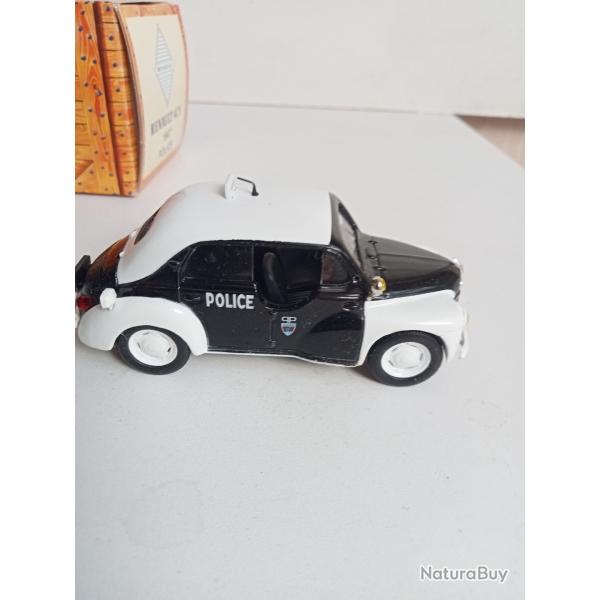renault 4 cv mtal 1947 police Norev 1/43 neuf dans boite d'origine