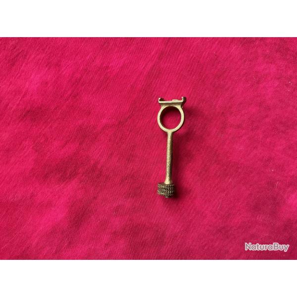 Extracteur de douilles ancien en laiton, calibre 12 sans prix de r�serve