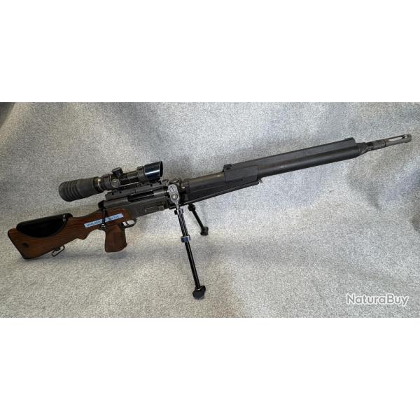 FUSIL FRF2 CAL 7.62X51 AVEC LUNETTE APX ET UC COMPLETE
